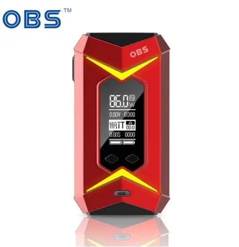 100% Оригинальный OBS летучая мышь TC коробка мод 218 Вт Vape испаритель для электронной