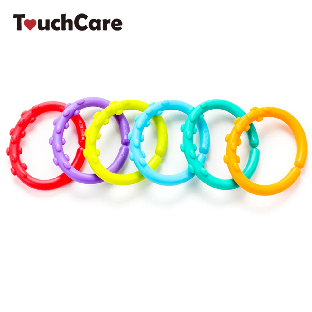 

24pcs/pack Silicone Baby Teether Kids Toothbrush 0-12 Months Baby Teething Ring Teething Necklace Newborn Molar Ring Chewing Toy