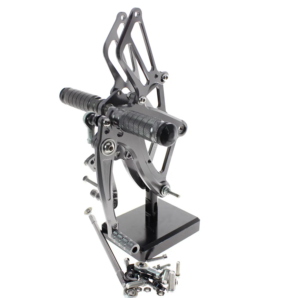 CNC Алюминиевые мотоциклетные подножки для ног педали Honda CBR500R CBR400R CB500F CB400F 2013 2017 2014