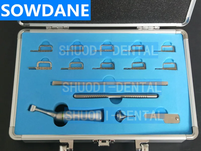 Стоматологическая Ортодонтическая межпроксимальная эмаль редукционный набор для удаления рук и двигателя инструмент для легкого управления инструмент для удаления