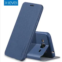 J310 J510 J710 X-Level ультра тонкий кожаный TPU ч для samsung J3 J5 J7 полный защитный ретро-чехол с откидной крышкой с функцией подставки