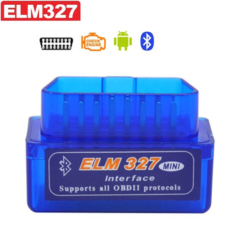 ##BUY 5pcs Super Mini V2.1 ELM327 OBD OBD2 ELM 327 Bluetooth Interface Auto Car Scanner Diagnostic Tool for Android Windows Symbian