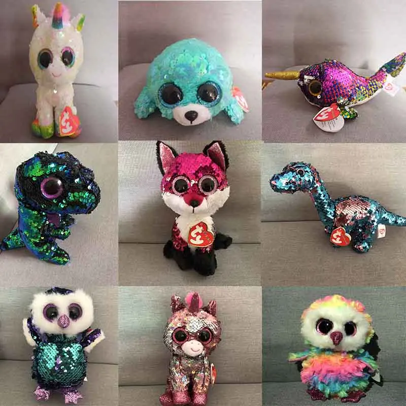 unicorn owl beanie boo