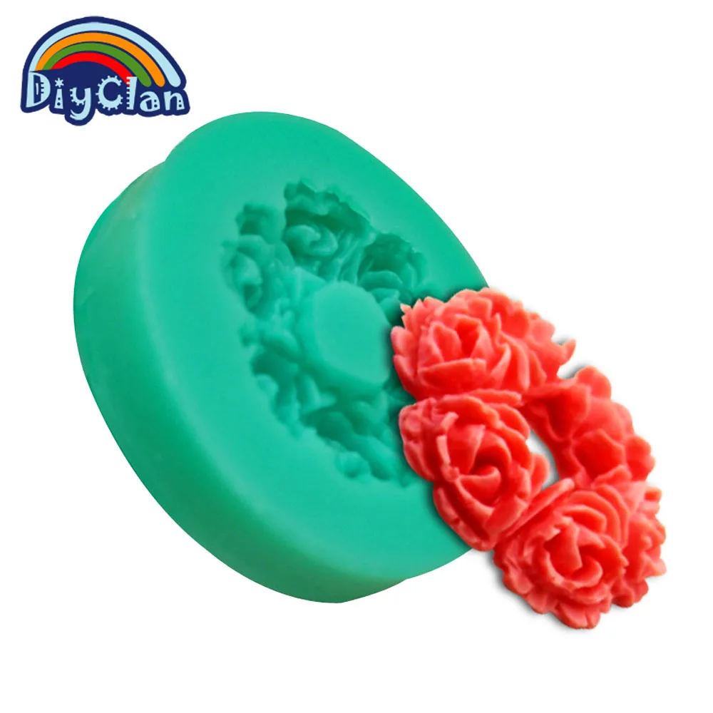 Новый DIY силиконовые формы для тортов украшения fondant mold Шоколадные конфеты поднос