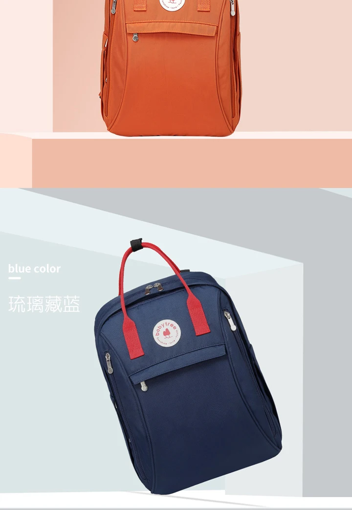 Подгузник рюкзак сумка Мумия большая емкость сумка мама ребенок мульти-функция влагостойкие, уличные, для Путешествия Пеленки сумки для ухода за ребенком B1108