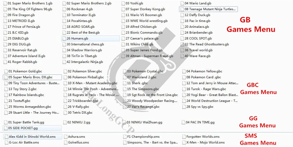 Games Menu 3