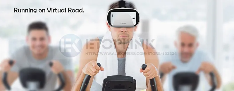 Baofeng Mojing XD 3D VR Очки виртуальной реальности шлем картонная коробка для iPhone Android 4,7-5," смартфон+ геймпад