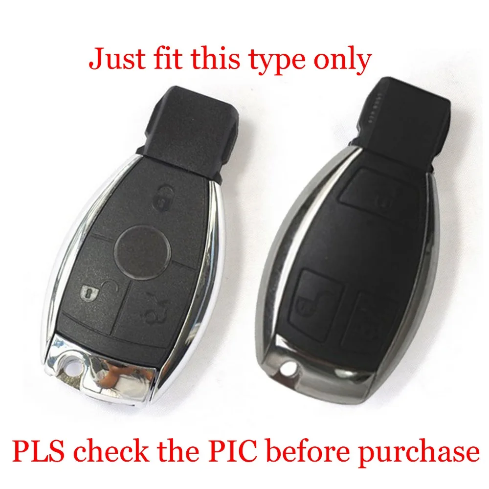 Silicone Car Key Cover Case for Mercedes Benz W203 W211 CLK C180 E200 AMG C E S Class Keyrings Holders Accessories key case key case cover car key shell remote control case cover