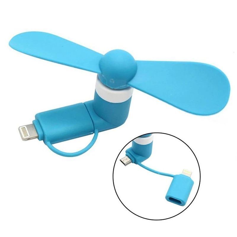 Mini Portable Cool USB Fan Mobile Phone Gadget Tester For iphone for Android LM 