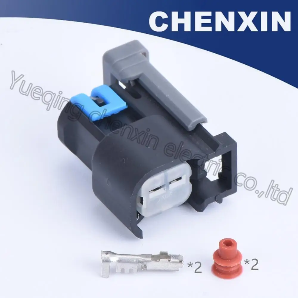 Aliexpress Com Buy Black 2 Pin Female 1 5 Wire Harness Sealed Auto Connectors Car Automotive