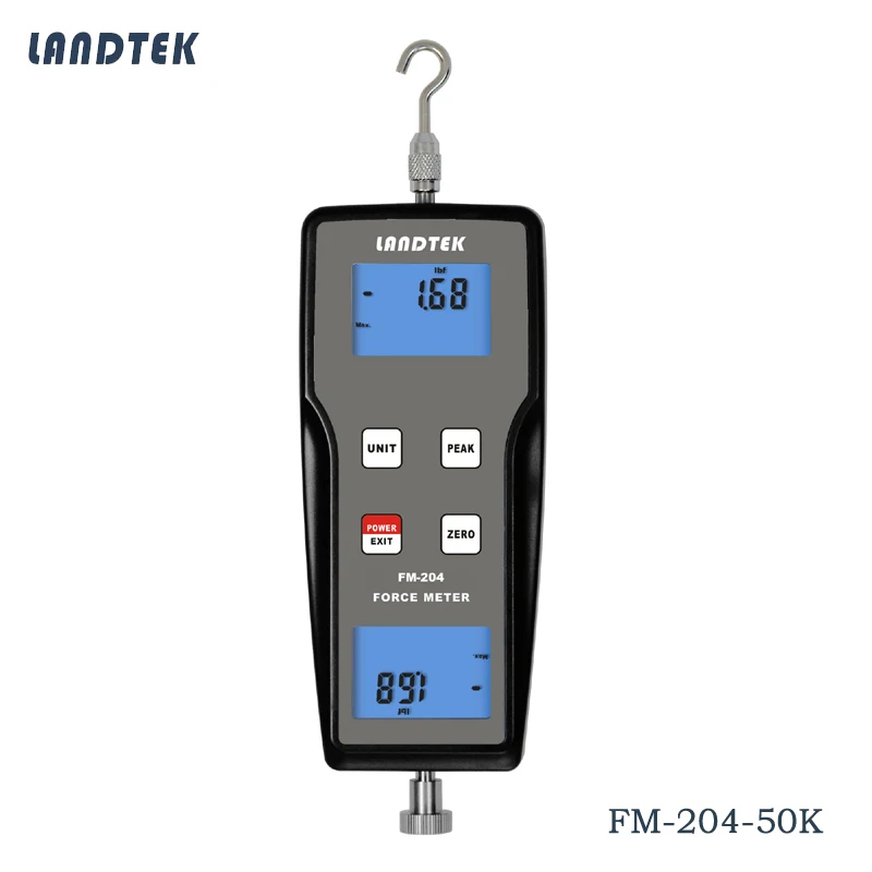 

Digital Dynamometer Measuring Instruments Thrust Digital Push Pull Force Gauge FM-204-50K 50kgf,/490N,/110Lbf