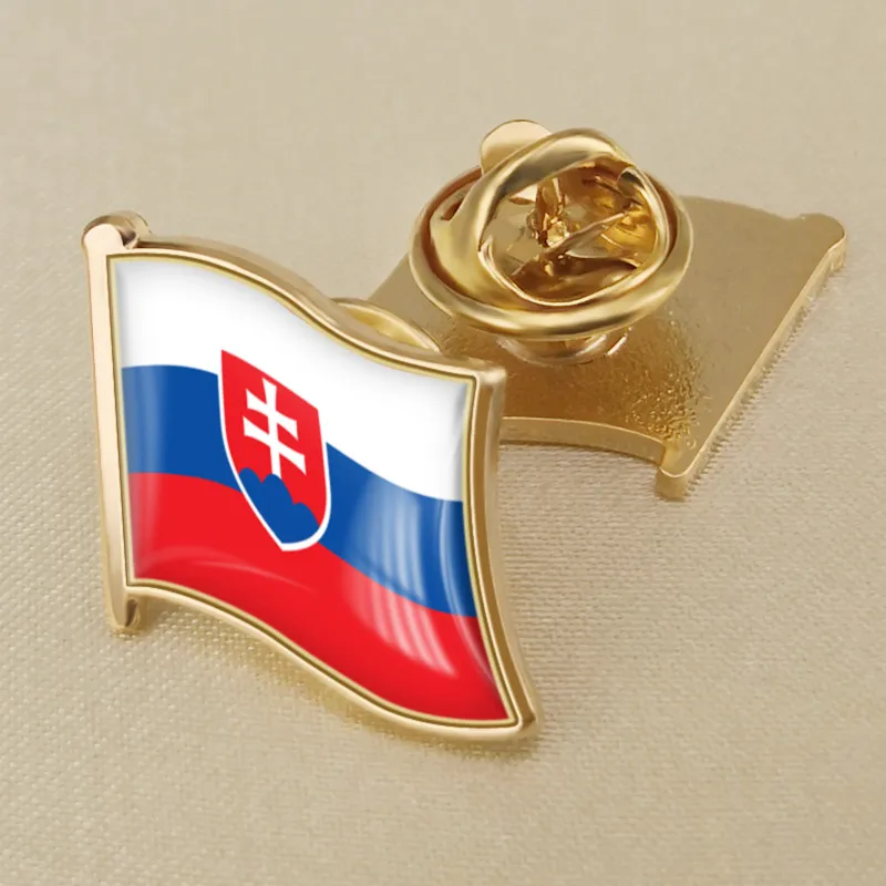 

Slovakia Single Flag Lapel Pins