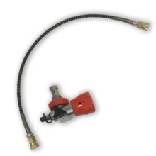 AC901 высокое качество Pcp углеродного волокна Цилиндрический разъем от большая бутылочка к небольшой бутылочный переходник клапана из Китая Acecare