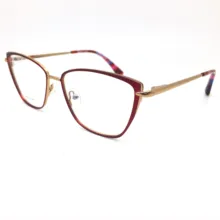 NK8368 Ann Defee оптическая металлическая оправа для очков для женщин очки по рецепту очки полная оправа очки