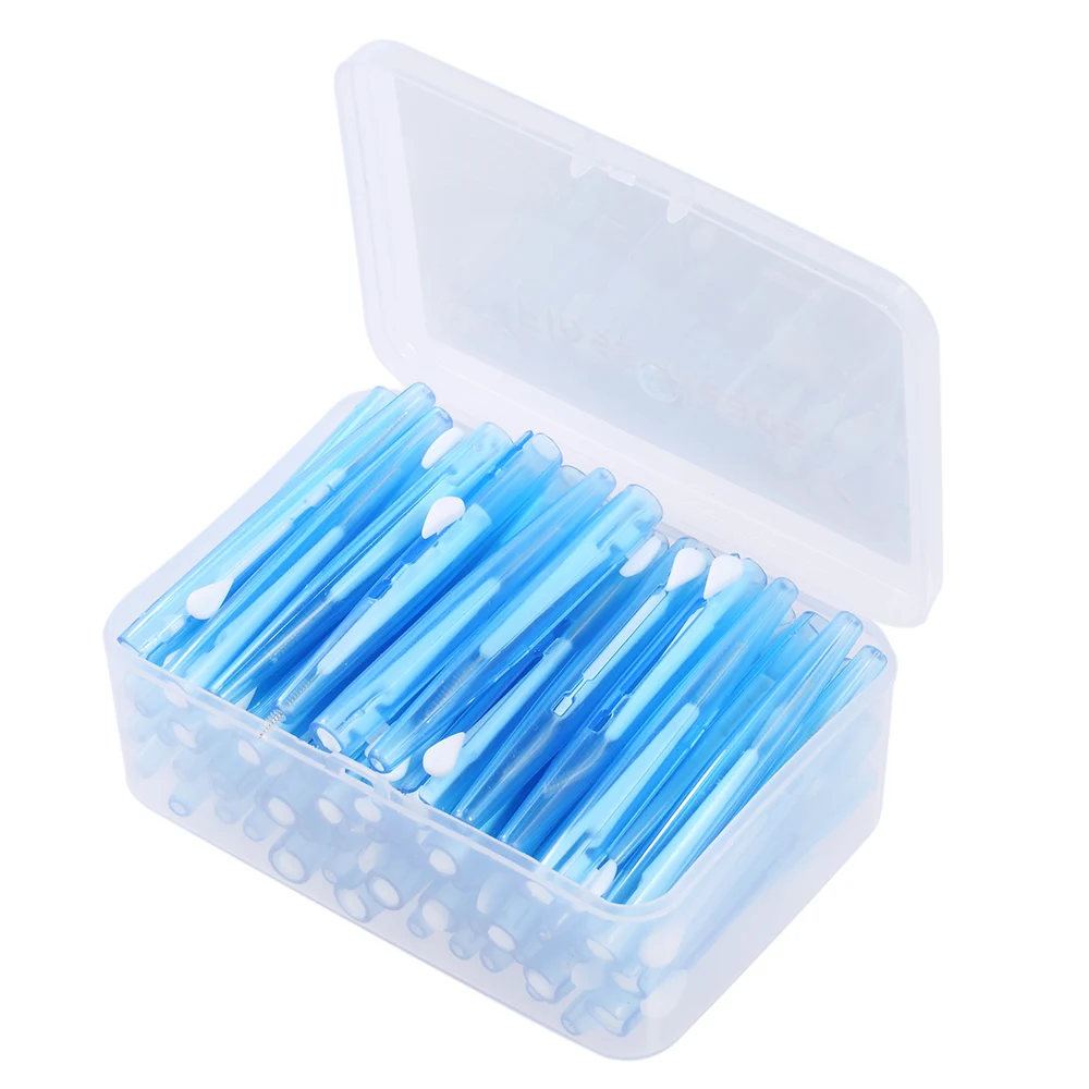 

60Pcs/Box Dental Floss Picks Refill Inter-dental Brush Teeth Stick Toothpick Flosser for Oral Deep Clean Health Care Tools