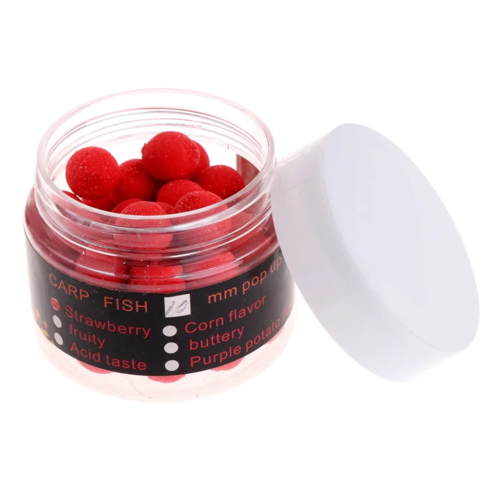 

1 Box Carp Floating Fishing Lure Artificial Baits Beads Pops Up Flavor Smell Ball