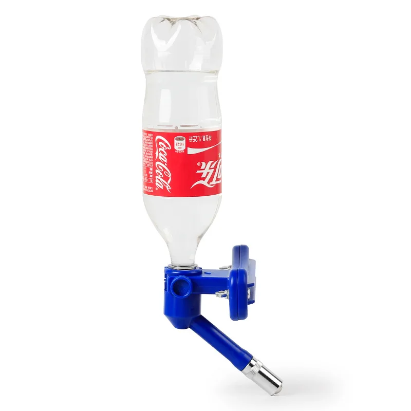 Automatic Pet Large Dog Water Fountain Feeder Clamping Type with Bottle Converter Water Drinking Dispenser Device (6)