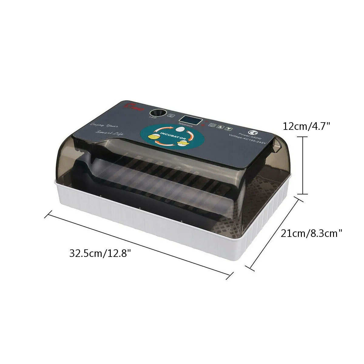 12 Eggs Hatchery Eggs Incubator Hatcher Digital Temperature Control Brooder for Chicken Duck Bird Pigeons Quail 2019 New 12 Eggs Hatchery Eggs Incubator Hatcher Digital Temperature Control Brooder for Chicken Duck Bird Pigeons Quail 2019 New