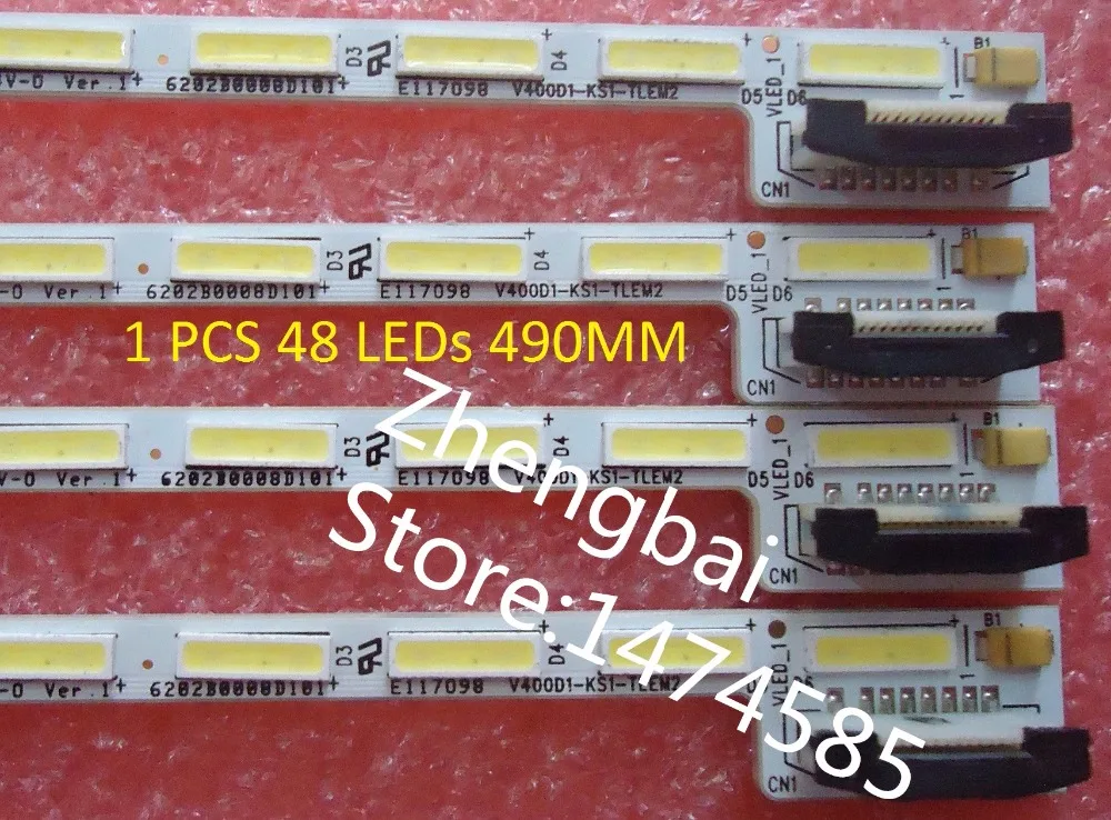 LED backlight strip For 40PUK6809/12 LG 40UB800V V400DK1 V400D1-KS1-TLEM2 TLEM1 M0004RN31A4890J M0004RN31A43LAC M0004RN31A47Y0G | Освещение