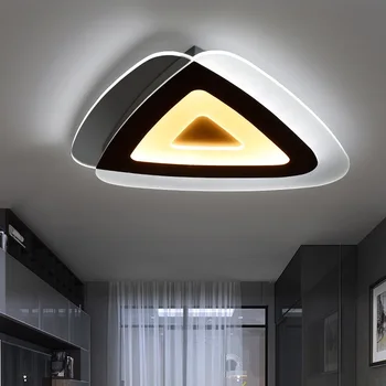 

Ultra-thin LED triangular acrylic ceiling lights modern simple home & commercial lighting ceiling lamps AC110-240V