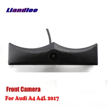 Liandlee CAM AUTO Per Audi A4 A4L 2017 2018 Auto Vista Frontale Della Macchina Fotografica Logo Incorporato Bilnd Spot (non Retromarcia Telecamera Posteriore di Parcheggio)