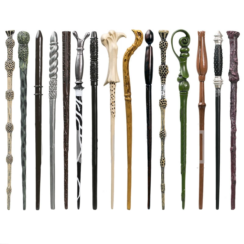 

Cosplay New Harry Potter Wand High Quality Magic Wand Dumbledore Old Wand Voldemort Magic Wand Stick Toys Christmas Gift