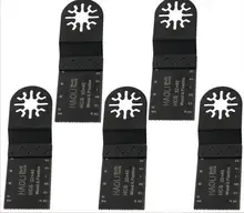 5 pcs 32mm standard oscillating tool saw blades for most brands of Multifunction power tool as DREMEL,TCH,FEIN etc, wood cutting