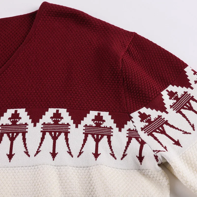 Autnmn Winter Plus size 5XL 6XL 7XL Sweaters men Cotton Knitted Sweaters for 85kg-145kg Men V-neck Loose Breathable Men Clothes