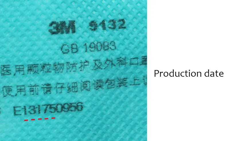 3 м 9132 маска против РВК 30 шт./лот N95 Стандартный Противопылевой респиратор частиц медицинский порошковый респиратор и хирургическая маска H12