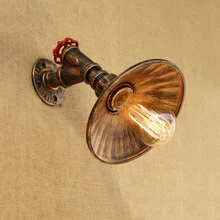 Vintage Iron wall lamp E27 lighting fixtures living room bedroom corridor aisle porch pub bar club cafe light loft bra sconce retro chinese wall lamp wall sconce antique wood parchme stair aisle corridor bedroom living room cafe lamp e27 wall light bra
