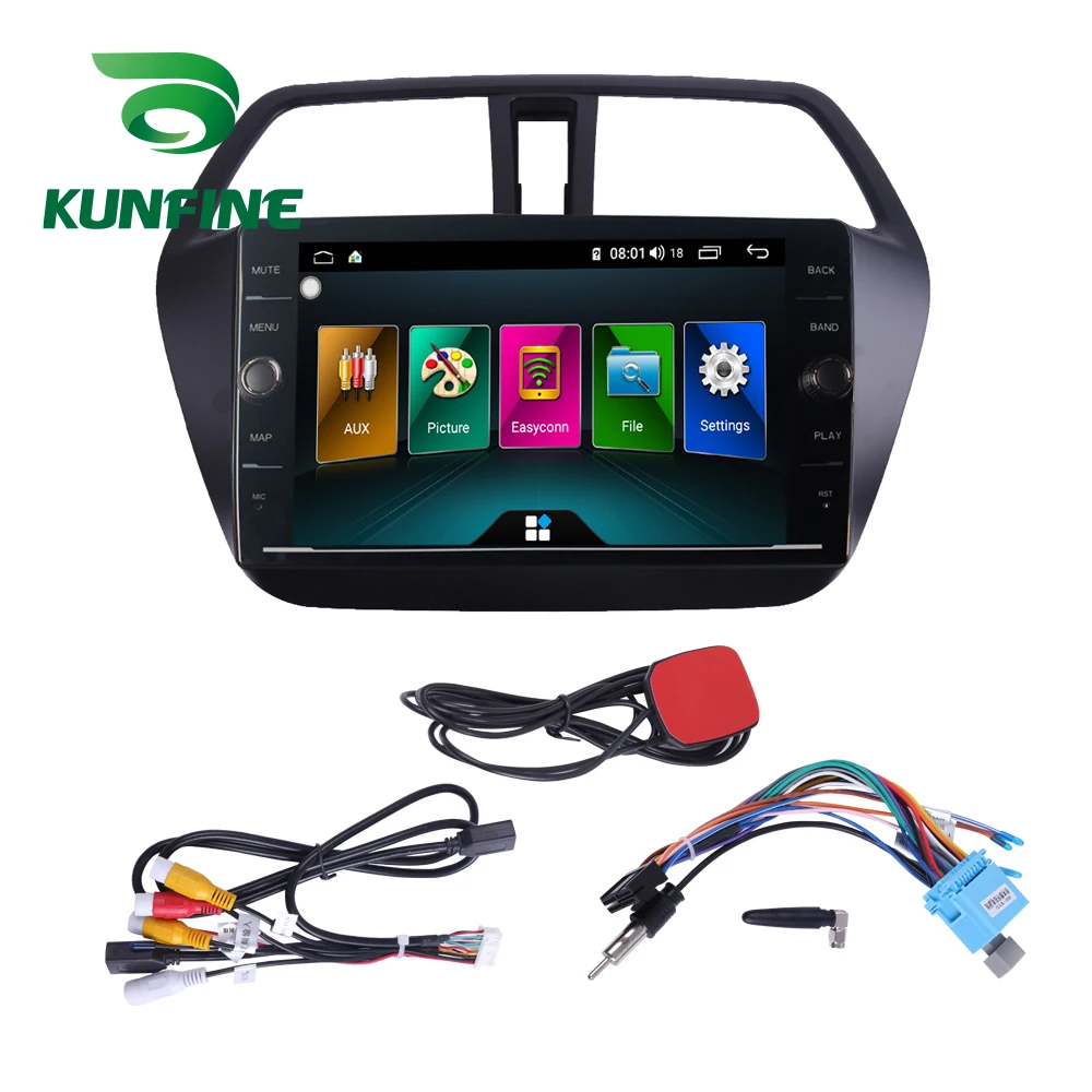 Top Octa Core RAM 4GB Android 8.1 Car DVD GPS Navigation Player Deckless Car Stereo for Hyundai IX45 2017 Radio Unit Wifi 4G 3