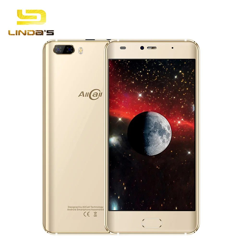 Best AllCall Rio Cellphone 3G WCDMA Android 7.0 Smartphone 5.0 MTK6580A Quad-core 1GB 16GB 2700mAh 8.0MP Unlocked Mobile phone