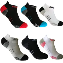 Спорт на открытом воздухе Баскетбол для футбола и бега Пешие прогулки велосипед велосипедные носки мужские женские Coolmax Кроссфит носки тапочки