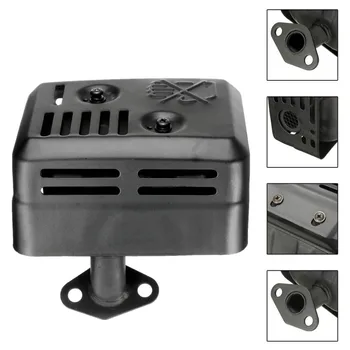 

New Professional Exhaust Muffler System Total Station Type For Honda 5.5 HP 6.5 HP GX120 GX160 GX200 Assembly Gasket Hot Selling