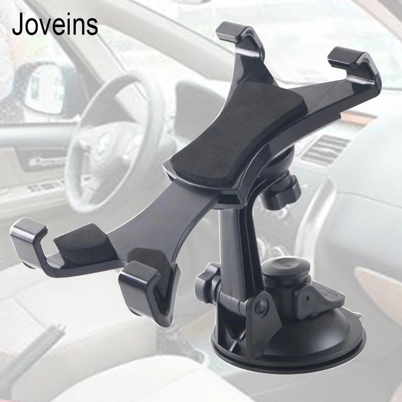 

JOVEINS Tablet Car Holder 360 Degrees Adjustable Windshield Car Mount with Suction Cup for Pad Air 1 2 9.7 Tab E 9.6 (7-10 inch)