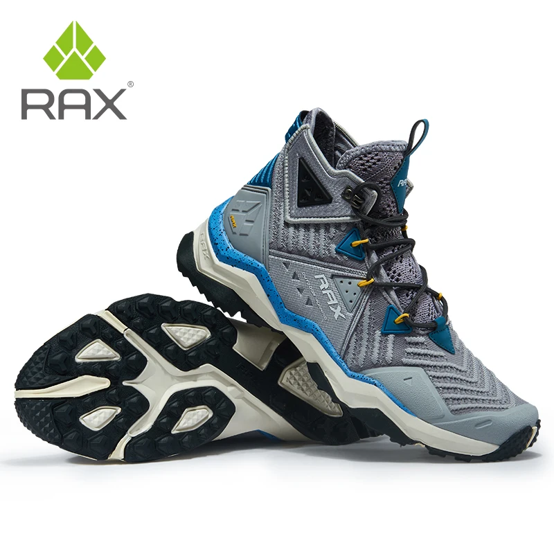 RAX Men  Professional Hiking Shoes Boots Outdoor Climbing Boots for Mountain Camping Sneakers for Men Trekking Boots Big Size