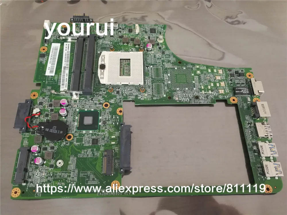 Материнская плата yourui подходит для ноутбука Lenovo B5400 DA0BM5MB8D0 rPGA947 DDR3 | Компьютеры и