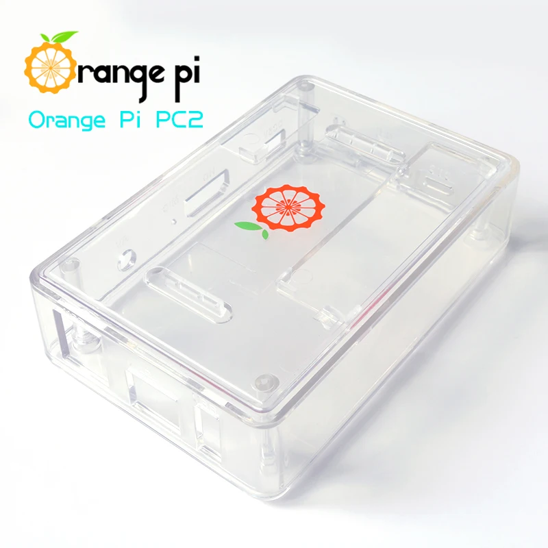 Оранжевый Pi PC2 SET5: оранжевый Pi PC2+ прозрачный ABS чехол+ блок питания