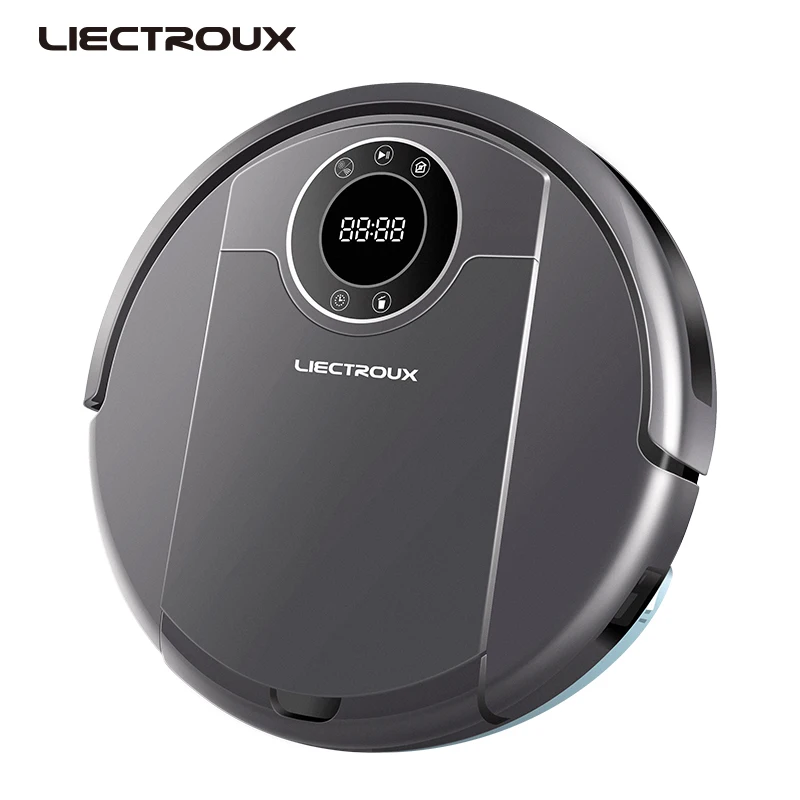 LIECTROUX робот пылесос ZK808 WiFi App управление картография Гироскоп навикация с памятью