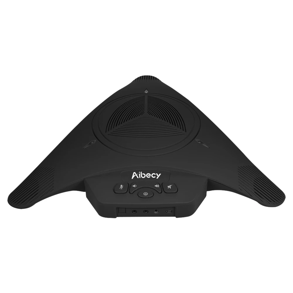 Aibecy 2,4G беспроводной USB видео микрофон конференц-связи Громкая связь 6 м 360D аудио звукосниматель для компьютера телефон Skype, MSN QQ MST-X1W