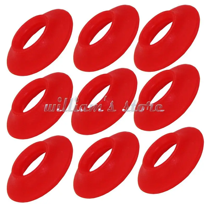 25 Pieces Silicone Rubber Gaskets Washer for Swing Flip Bottle Hat Shaped Top Washers Leak-proof Seal Gasket Replacemen | Дом и сад