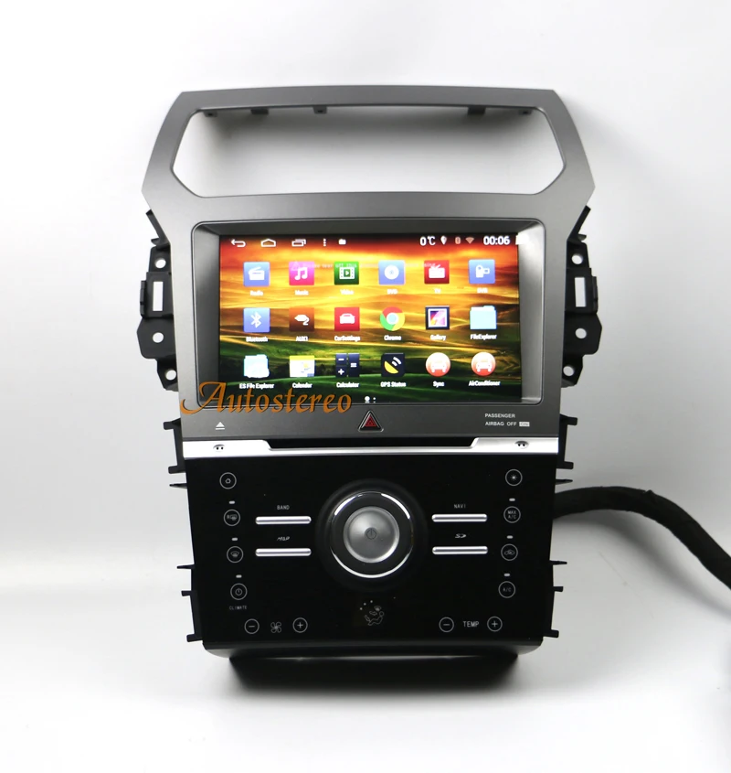 Clearance Andriod 8.0 S200 Octa Core Car DVD Player GPS Navigation for Ford Explorer 2013-2016 CD Video Stereo Head Unit For Ford radio HD 6