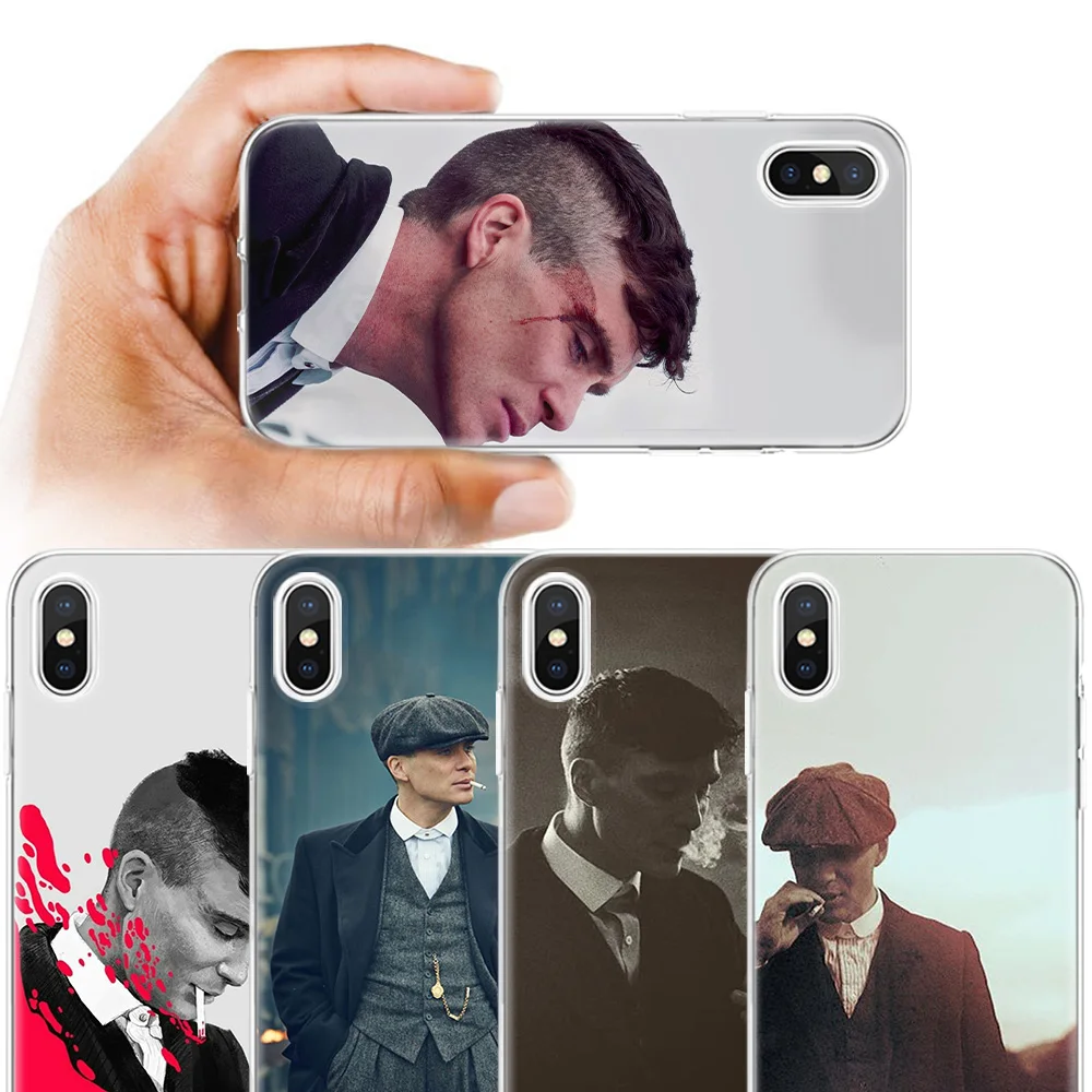 

Silicone Case For iPhone 7 5 5S SE 5C 6 6S 8 11 11Pro X XR XS MAX Cover Peaky Blinders Man Cover for iPhone 7 7s 6 6s 8 8s Plus