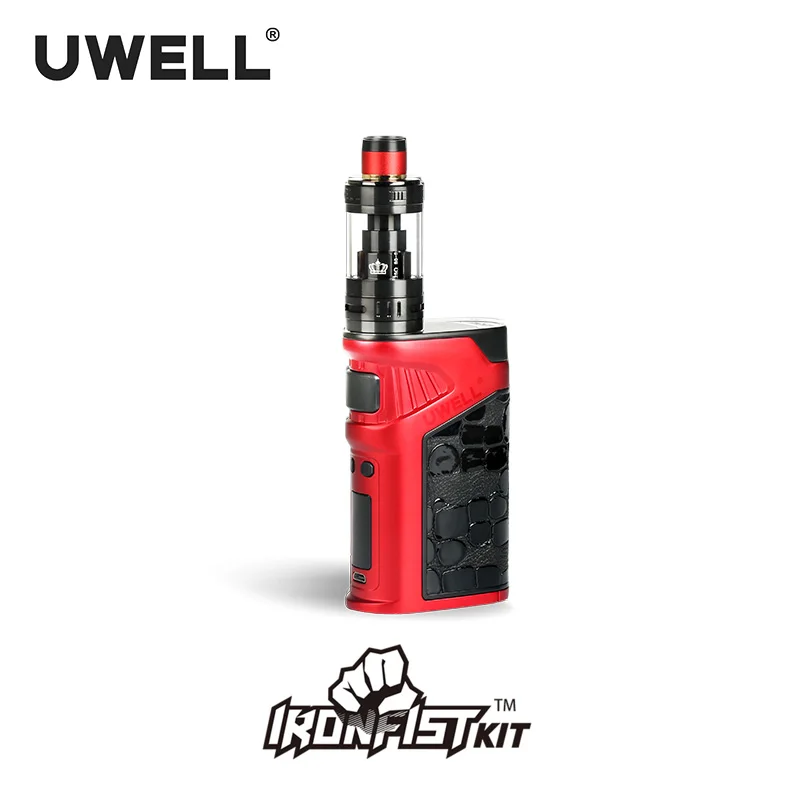 UWELL IRONFIST Kit 5-200W 2ml/5ml Tank Atomizer 18650 Battery or USB Charge Electronic Cigarette Kits (Without battery) UWELL IRONFIST Kit 5-200W 2ml/5ml Tank Atomizer 18650 Battery or USB Charge Electronic Cigarette Kits (Without battery)