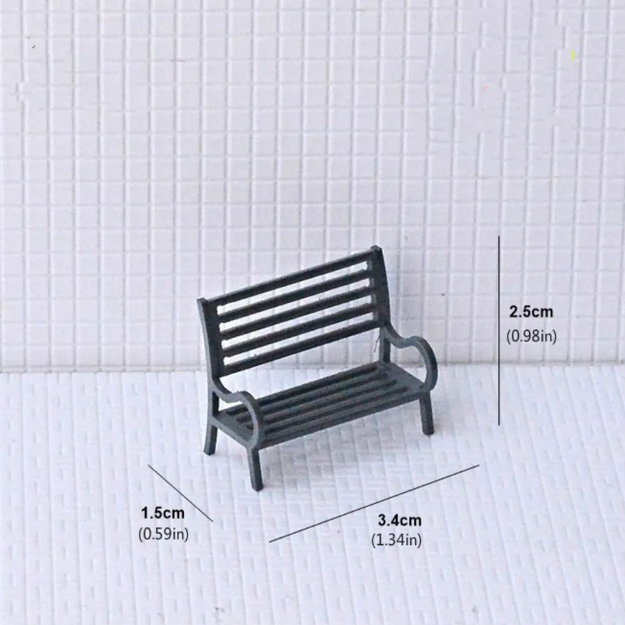 garden park bench model (9)