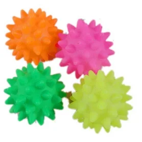 Sound Toys Safe Non-toxic High-quality Small Thorn Ball Dog Unisex Squeeze-sounding Dabbling Toy Latex 2021 | Игрушки и хобби