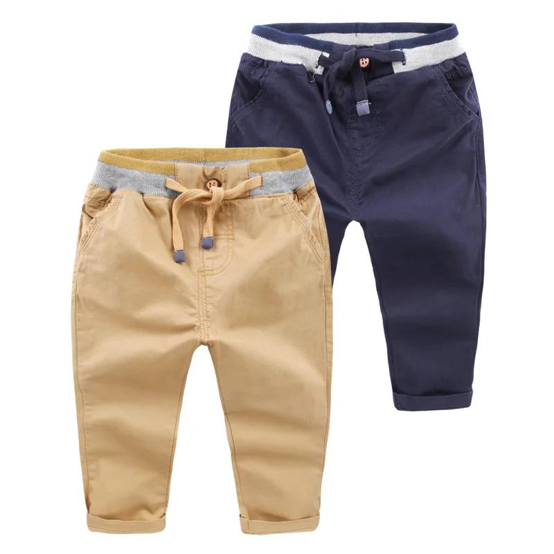Comfortable 100 all match cotton trousers 2017 boys spring and autumn