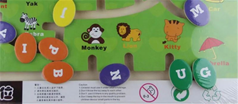 Новые деревянные детские игрушки Монтессори детские игрушки номер лабиринт слайд трек Паззлы Игрушки для маленьких детей обучения