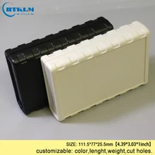 Пластиковая электрическая коробка ABS пластиковый корпус для электрической коробки diy Настольная распределительная коробка IP54 diy чехол для инструментов 111,5*77*25,5 мм