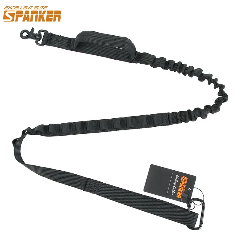 

EXCELLENT ELITE SPANKER Multi-Function Dog Harness Nylon Rope Led Dog Leash Outdoor Tactical Hunting Pets Rope